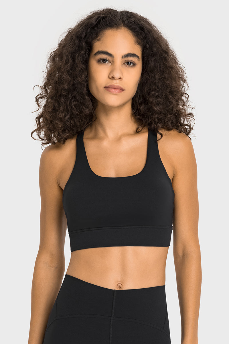 Women's V-Back Anti-Shock Sports Bra