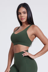 Women'S Yoga Cross Line Sports Bra Tank Top