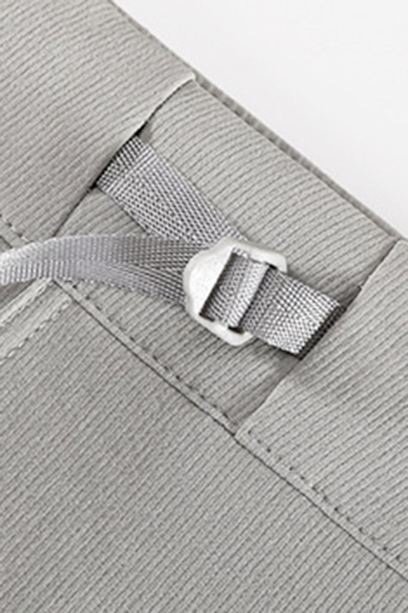 Men Straight Leg Multi-Pocket Outdoor Hiking Pants