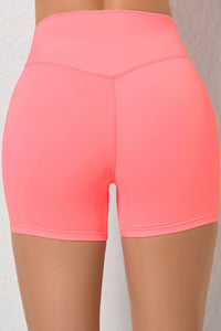 Women High Waisted Seamless Butt Lifting Quick-Dry Yoga Fitness Shorts