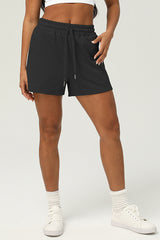 Women Fashion Drawstring Outdoor Running Shorts