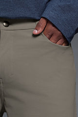 Men Comfortable Straight Leg Business Casual Dress Pants