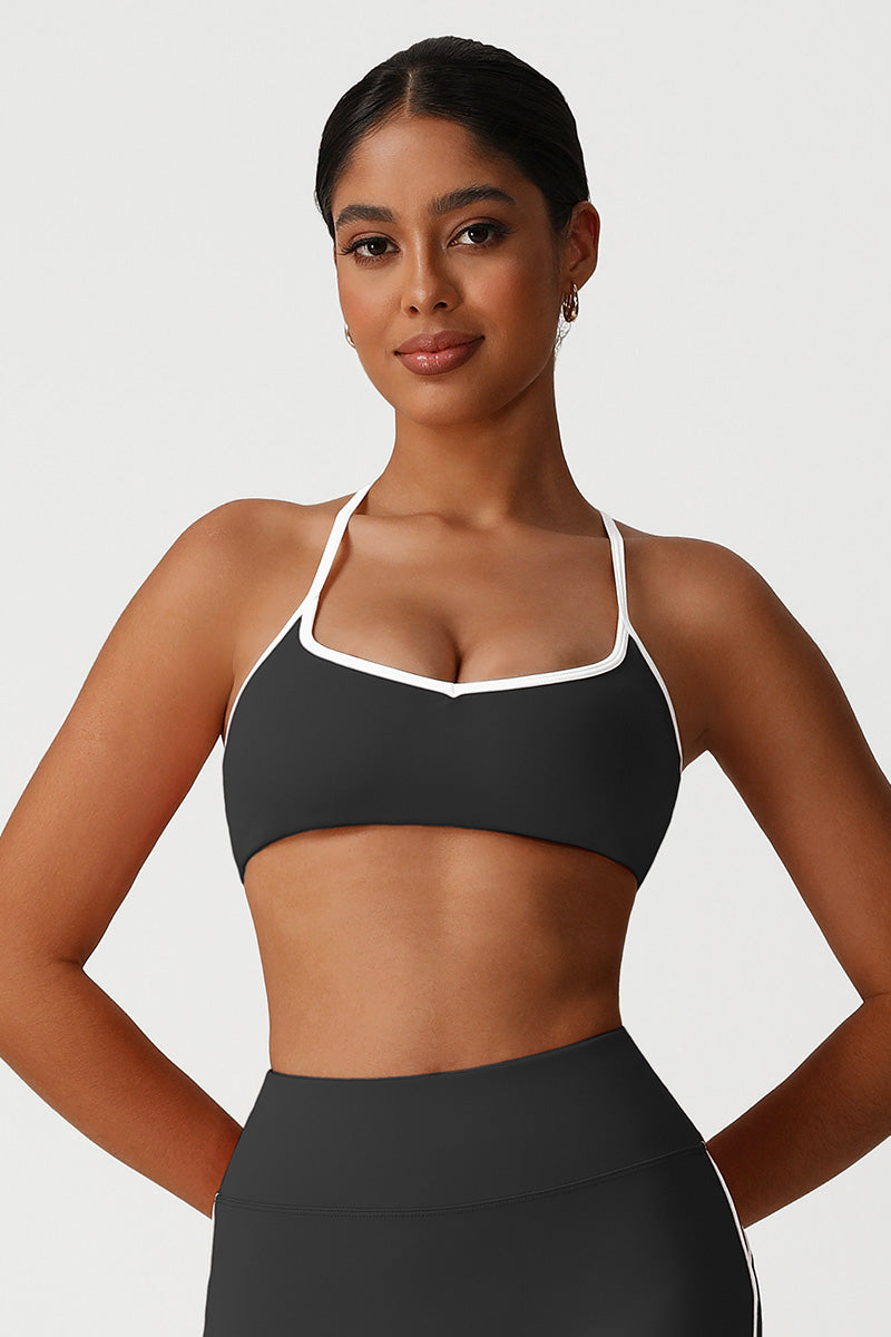 Women Cross-Back Supportive High-Impact Naked-Feel Sports Bra