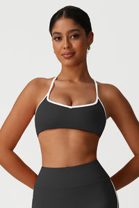 Women Cross-Back Supportive High-Impact Naked-Feel Sports Bra
