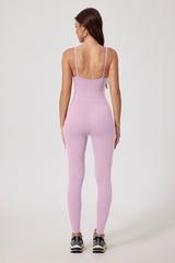 Women'S Zip-Brushed Yoga Exercise Quick-Drying Bodysuit