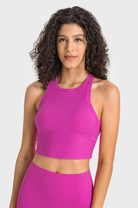 Women's Sports Yoga Chest Pad High Stretch Tank Top