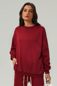 Men/Women Oversize Fleece-Lined Heavyweight Hoodie and pants