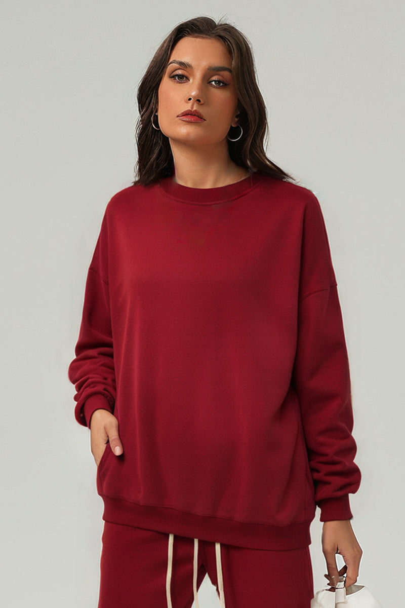 Men/Women Oversize Fleece-Lined Heavyweight Hoodie and pants