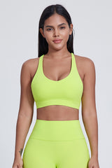 Women'S Yoga Cross Line Sports Bra Tank Top