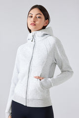 Women'S Zip Sport Hooded Jacket