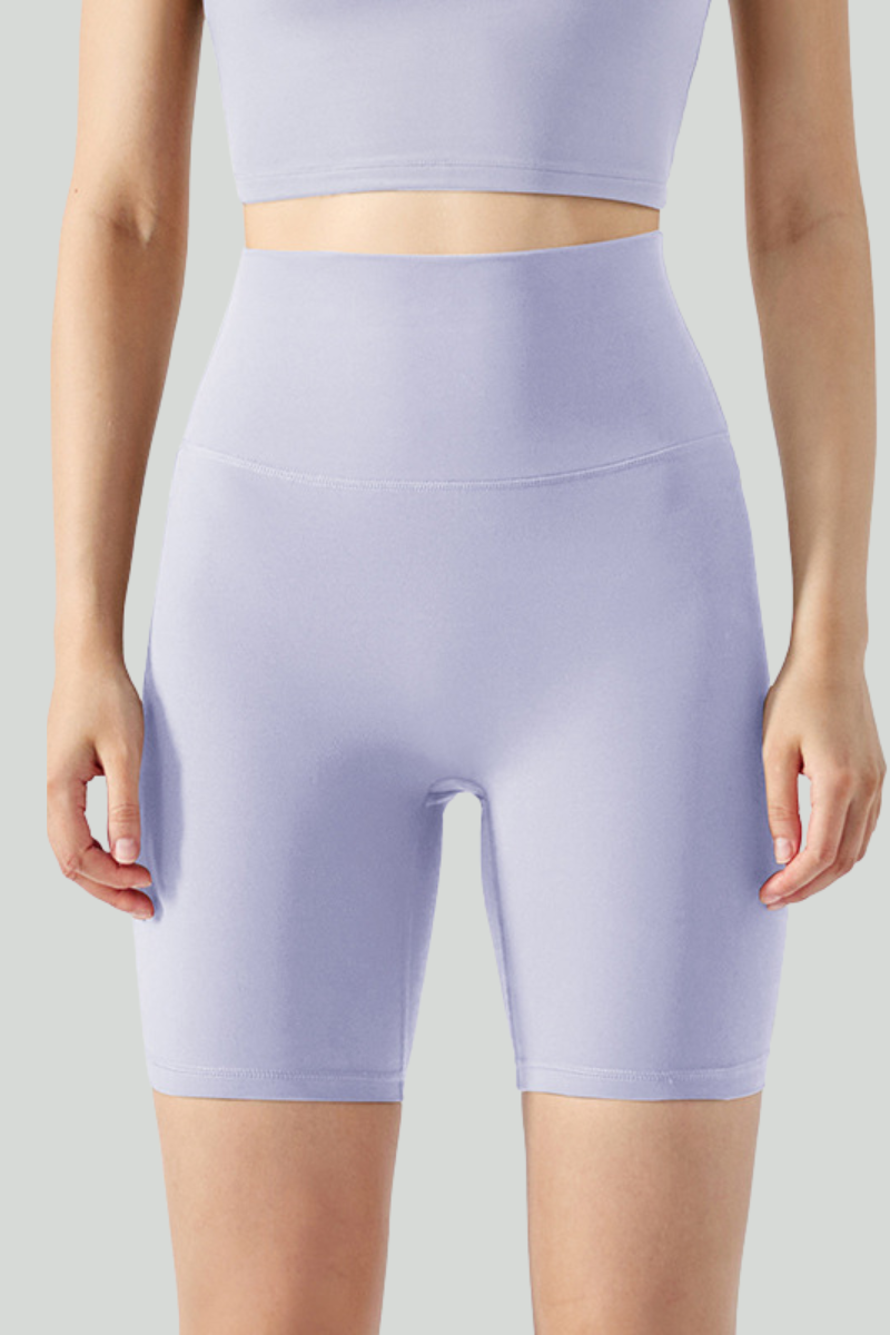 Women's Summer High Waisted Cooling Sensation Yoga  Shorts