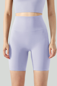 Women's Summer High Waisted Cooling Sensation Yoga  Shorts
