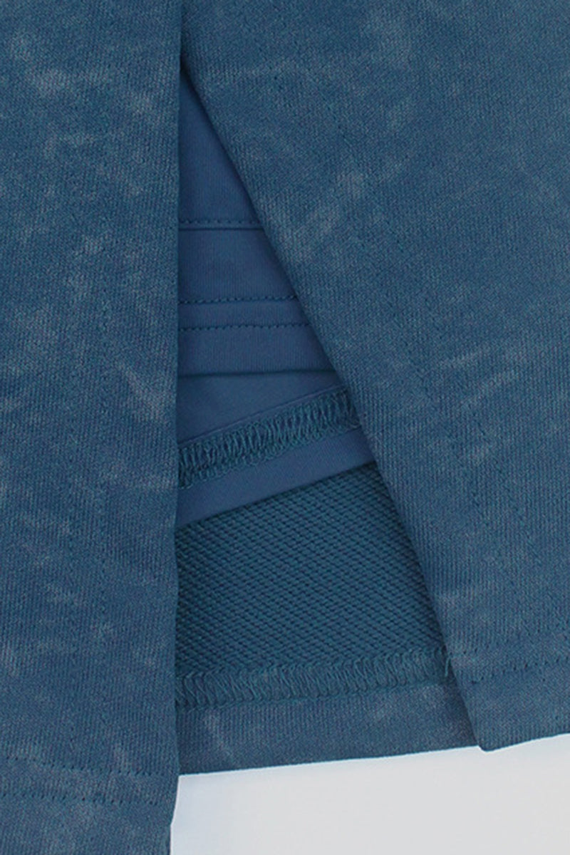 Women High-Waist Printed Lined Split Tennis skirt