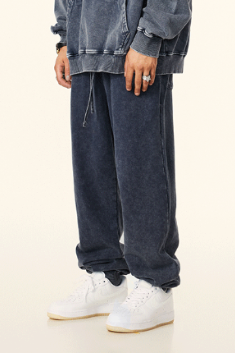 Unisex Cotton Fall Heavyweight Trendy Jogger Pants