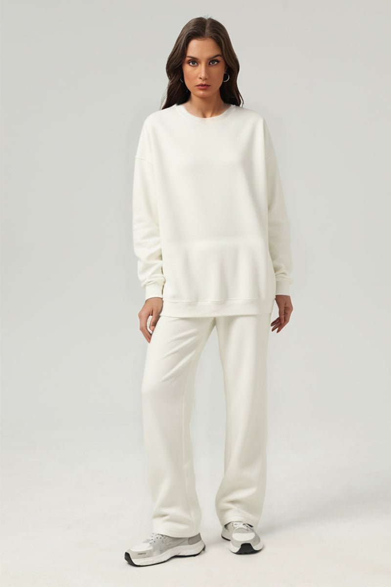 Men/Women Oversize Fleece-Lined Heavyweight Hoodie and pants