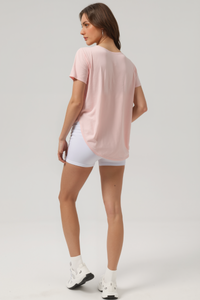 Mulberry silk short-sleeved T-shirt