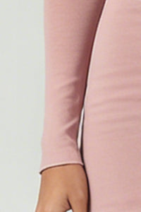 Women's Cross V-Neck Long Sleeve Side Tie Yoga Set - Solid