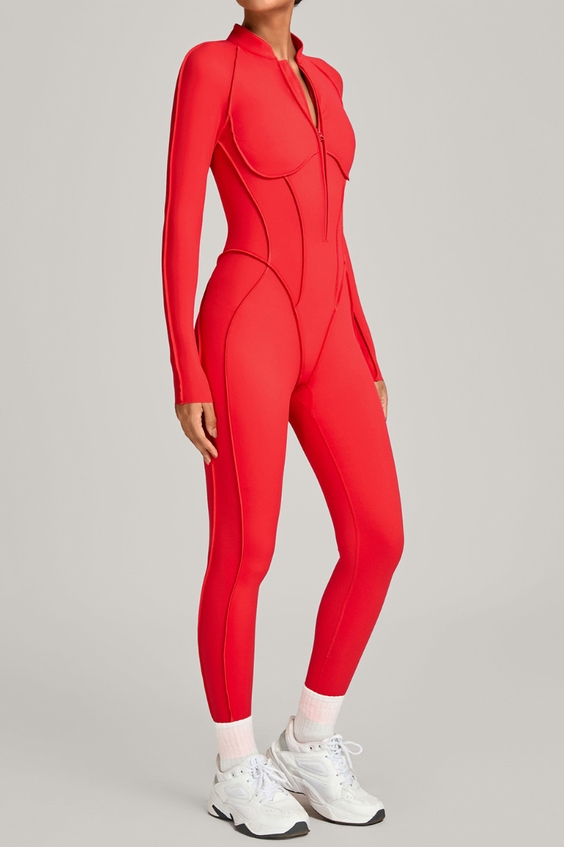Women's athletic all-in-one pantsuit