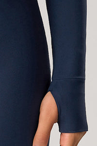 Women's Sports Sets:Stand Collar Cropped Jacket And Leggings