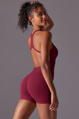 Women'S Seamless Slim Jumpsuit