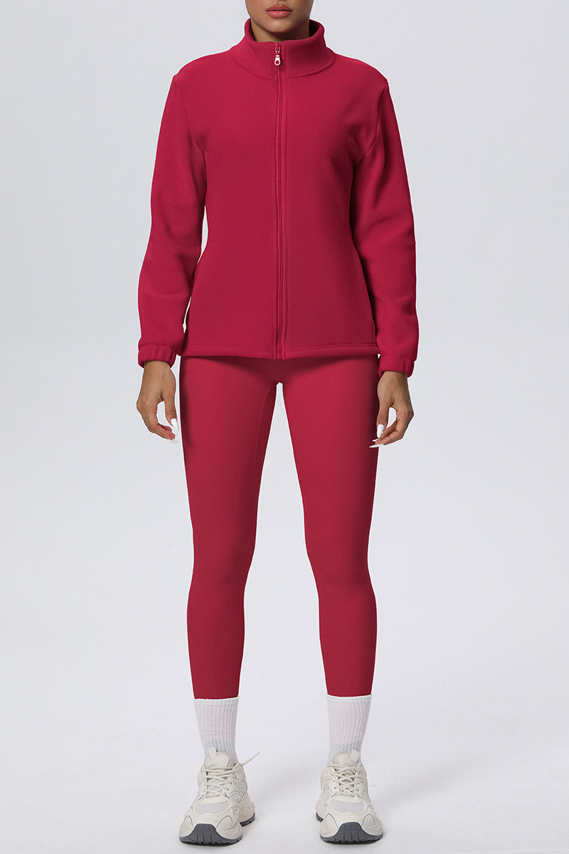 Women Thermal Sport Set: Jacket + Leggings