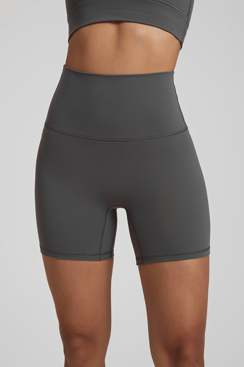 High-Waisted, High-Stretch Athletic Shorts