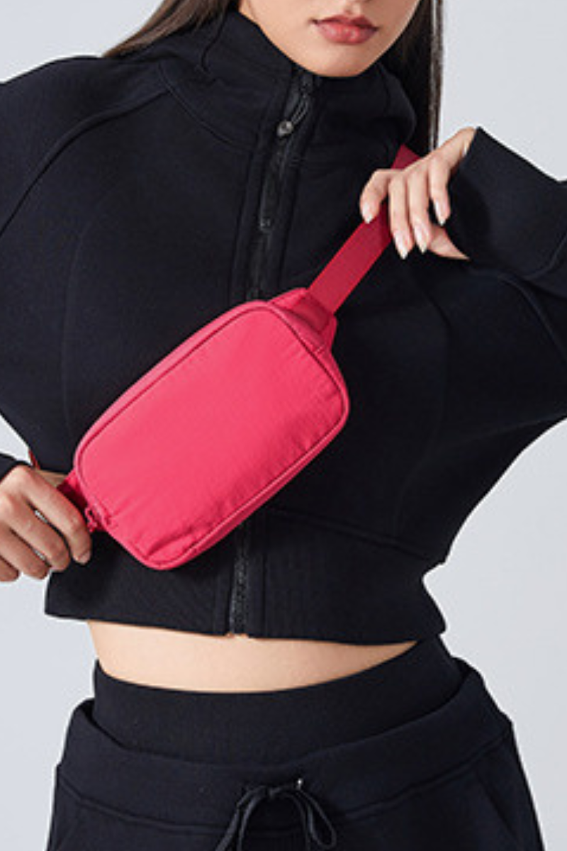 Ladies Mini Waist Bag Outdoor Sports Fitness Crossbody Bag