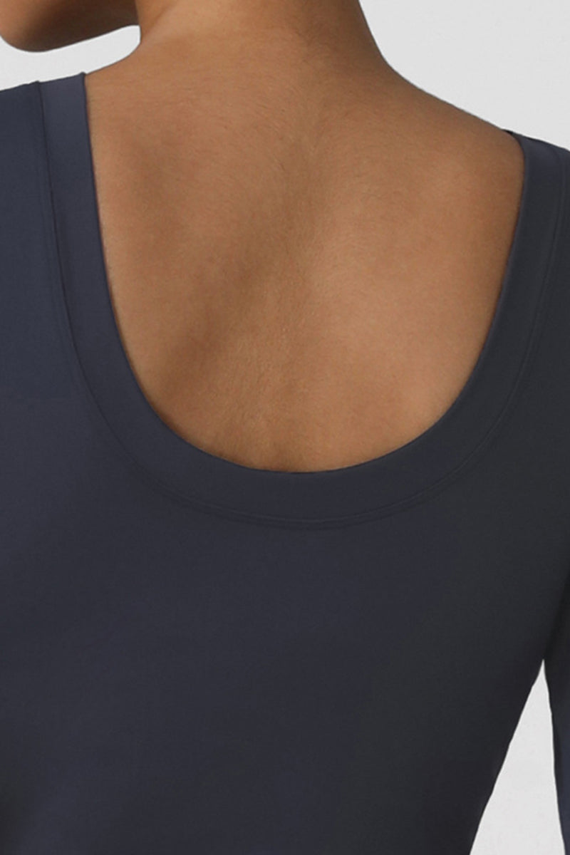 Women U-Back Removable Pad Yoga Top