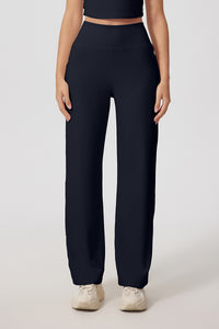 Women'S Straight-Leg High-Rise Yoga Pocket Trousers