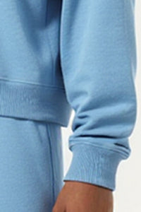 Men's Athletic Pure Color Round neck  Fleece Pullover