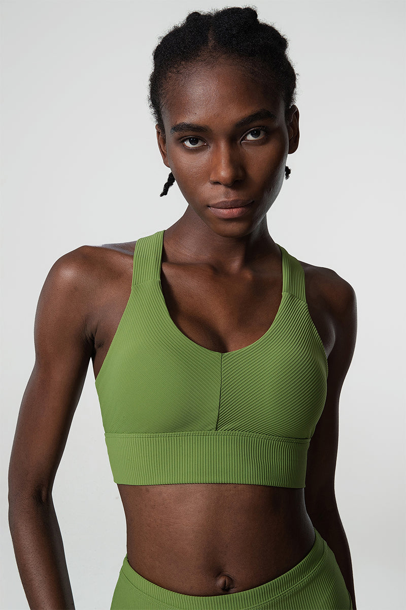 Women's Wide Strap I-Back Sports Bra