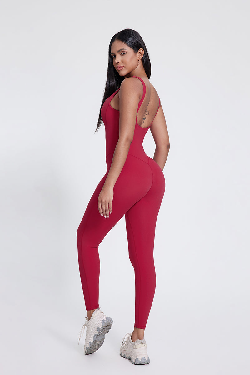 Women'S Yoga Exercise Quick-Drying Butt Lift Bodysuit