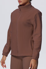 Women Thermal High-Neck Sports Jacket