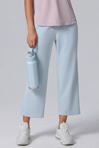 Loose Sporty Wide-Leg Pants