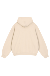 Unisex Fall Relaxed Drop Shoulder Full Zip Hooded Jacket