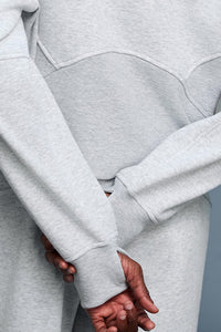 Women Fleece-Lined Zip-Up Hoodie Warm Loose Casual Sportswear