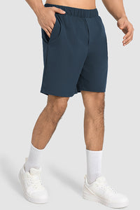 Men Summer Lightweight Quick-Dry Breathable Running Training Fitness Sport Shorts