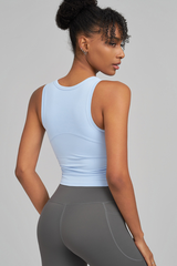 Women's sleeveless sports vest