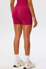 Women's Athletic High-Waist Butt-Lifting Shorts