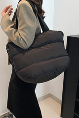 Women's Spacious Padded Tote Crossbody Bag