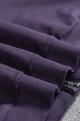 Oversized Terry Fleece Zip Hoodie | Cozy Unisex Lounge Jacket
