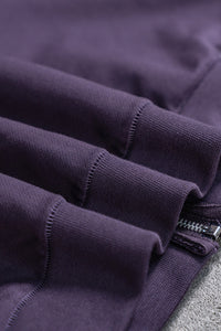 Oversized Terry Fleece Zip Hoodie | Cozy Unisex Lounge Jacket