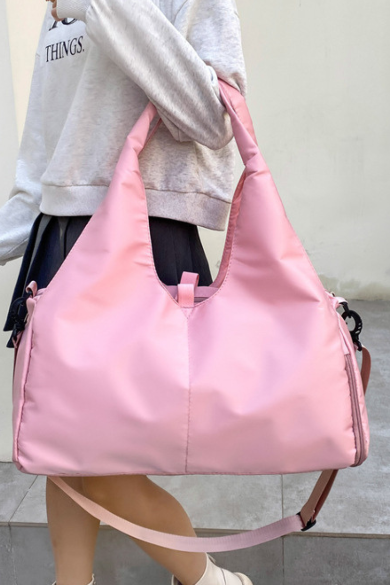 Women's Oxford Fabric Casual Large Shoulder Gym Bag