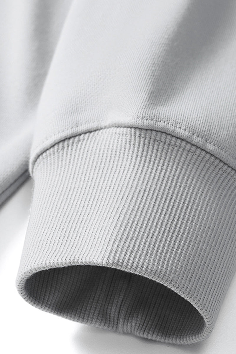 Unisex Heavyweight Solid Color Fleece Hoodie