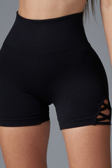 Women's Athletic High Waist Pleated Buttocks Lift Shorts