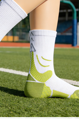 Moisture-Wicking Breathable Athletic Crew Socks