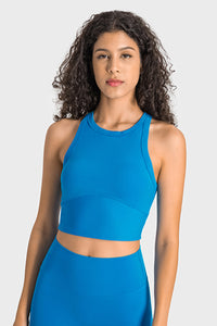 Women's Sports Yoga Chest Pad High Stretch Tank Top