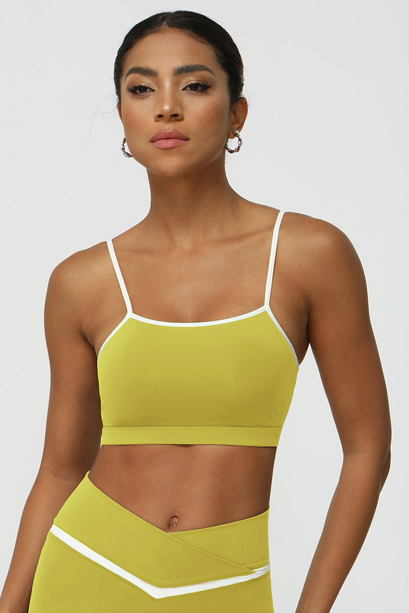 Colorblocked Women Yoga Sport Bra