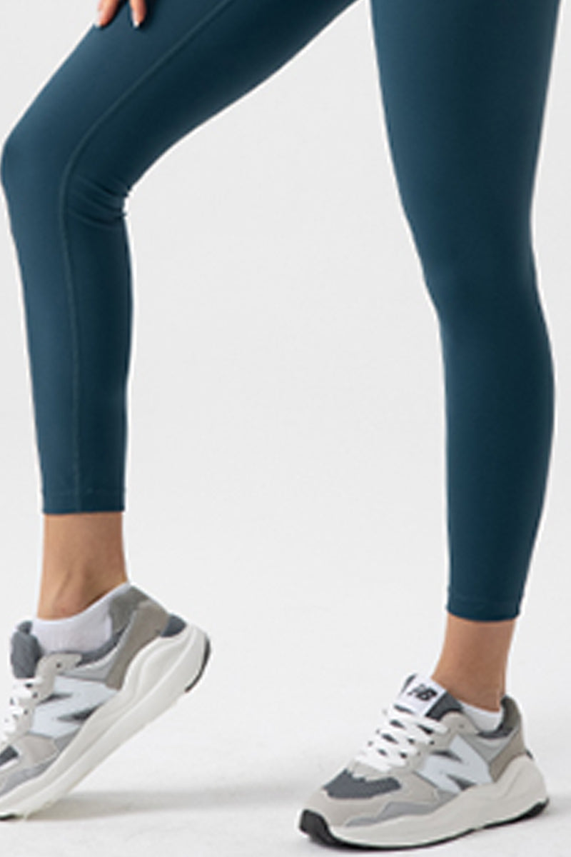 Women Eco Nylon Tummy Tuck High Waist Fitness Running Yoga Exercise Leggings