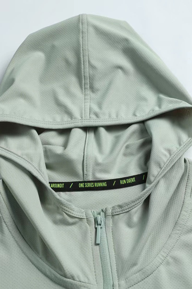 Men Slim-Fit Quick-Dry Training Running Jacket